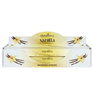 KDMD Set of 6 Packets of Elements Vanilla Incense Sticks in Yellow Yellow KDMD Set of 6 Packets of Elements Vanilla Incense Sticks in Yellow Yellow