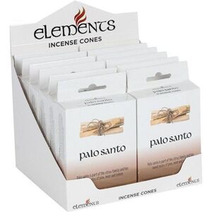 KDMD Set of 12 Packets of Elements Palo Santo Incense Cones in Beige Beige KDMD Set of 12 Packets of Elements Palo Santo Incense Cones in Beige Beige