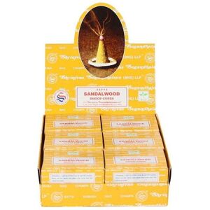 KDMD Set of 12 Packets of Sandalwood Dhoop Cones in Yellow Yellow KDMD Set of 12 Packets of Sandalwood Dhoop Cones in Yellow Yellow