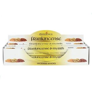 KDMD Set of 6 Packets of Elements Frankincense & Myrrh Incense Sticks in Yellow Yellow KDMD Set of 6 Packets of Elements Frankincense & Myrrh Incense Sticks in Yellow Yellow