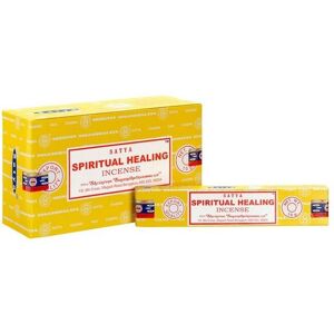KDMD Set of 12 Packets of Spiritual Healing Incense Sticks in Yellow Yellow KDMD Set of 12 Packets of Spiritual Healing Incense Sticks in Yellow Yellow