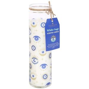 KDMD All Seeing Eye White Sage Tube Candle White KDMD All Seeing Eye White Sage Tube Candle White