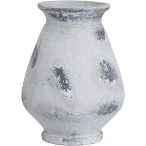 Hill Interiors Naxos Large Antique Style Vase in White White Hill Interiors Naxos Large Antique Style Vase in White White
