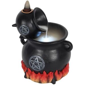 Something Different Cauldron Backflow Incense Burner in Black Black Something Different Cauldron Backflow Incense Burner in Black Black