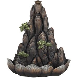 Something Different Mountain Backflow Incense Burner - Bronze - Unisex Something Different Mountain Backflow Incense Burner - Bronze - Unisex