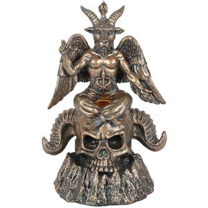 Something Different Baphomet Backflow Incense Burner in Brown Brown Something Different Baphomet Backflow Incense Burner in Brown Brown