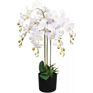 Leaf - Deluxe Bush Orchid - White - Artificial plant Leaf - Deluxe Bush Orchid - White - Artificial plant