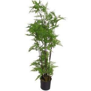 Leaf 150cm Artificial Natural Moss Base Fern Foliage Plant in Green Green Leaf 150cm Artificial Natural Moss Base Fern Foliage Plant in Green Green