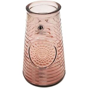 Verano Spanish Ceramics Recycled Glass Mandala Home Décor Medium Vase (H) 27.5cm in Pink Pink Verano Spanish Ceramics Recycled Glass Mandala Home Décor Medium Vase (H) 27.5cm in Pink Pink