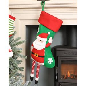 Dibor Set of 4 Santa Hanging Legs Xmas Tree Christmas Gift Bag Stocking in Green Size: 4 Pack Green 4 Pack Dibor Set of 4 Santa Hanging Legs Xmas Tree Christmas Gift Bag Stocking in Green Size: 4 Pack Green 4 Pack