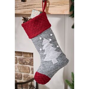 Dibor Set of 4 Grey Sweater Knit Tree Xmas Gift Decoration Christmas Stocking Size: 4 Pack Grey 4 Pack Dibor Set of 4 Grey Sweater Knit Tree Xmas Gift Decoration Christmas Stocking Size: 4 Pack Grey 4 Pack