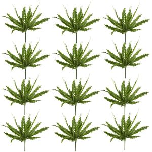 Leaf 12 x 40cm Artificial Crocodile Fern Plant in Green Size: 12 x 40 cm Green 12 x 40 cm Leaf 12 x 40cm Artificial Crocodile Fern Plant in Green Size: 12 x 40 cm Green 12 x 40 cm