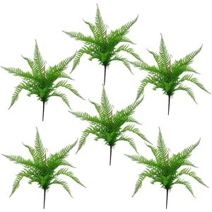 Leaf 6 x 60cm Artificial Bushy Dixie Wood Fern Dark Green Plant Size: 6 x 60 cm Green 6 x 60 cm Leaf 6 x 60cm Artificial Bushy Dixie Wood Fern Dark Green Plant Size: 6 x 60 cm Green 6 x 60 cm