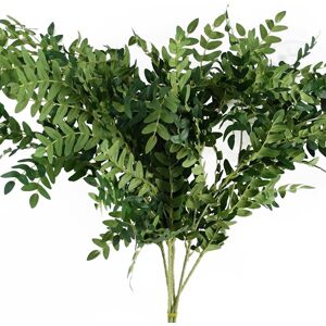 Leaf Pack of 6 x 100cm Artificial Fern Foliage Stem in Green Size: 6 x 100 cm Green 6 x 100 cm Leaf Pack of 6 x 100cm Artificial Fern Foliage Stem in Green Size: 6 x 100 cm Green 6 x 100 cm