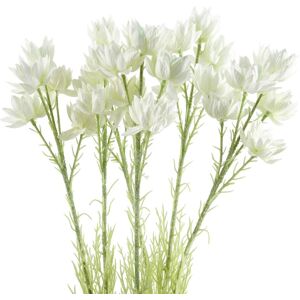 Leaf Pack of 6 x 60cm White Starflower Stem - 5 Flowers Size: 6 x 60 cm White 6 x 60 cm Leaf Pack of 6 x 60cm White Starflower Stem - 5 Flowers Size: 6 x 60 cm White 6 x 60 cm