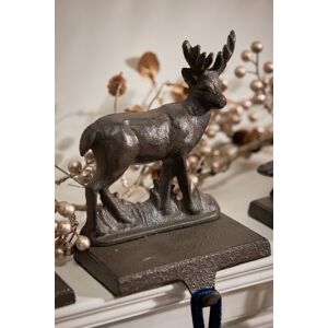 Dibor Set of 2 Cast Iron Reindeer Christmas Stocking Holders in Brown Size: 2 Pack Brown 2 Pack Dibor Set of 2 Cast Iron Reindeer Christmas Stocking Holders in Brown Size: 2 Pack Brown 2 Pack