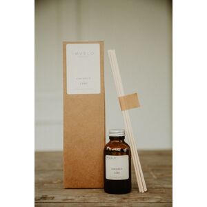 Imvelo Candle Co Reed Diffuser (Coconut + Lime) in Amber Amber Imvelo Candle Co Reed Diffuser (Coconut + Lime) in Amber Amber