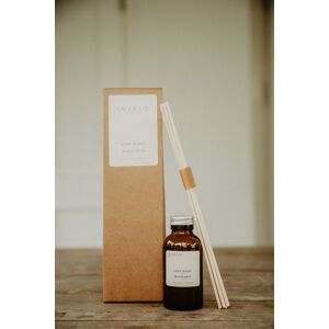 Imvelo Candle Co Reed Diffuser (Lime Basil + Mandarin) in Amber Amber Imvelo Candle Co Reed Diffuser (Lime Basil + Mandarin) in Amber Amber