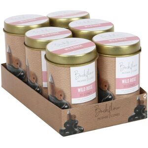 Something Different Elements Wild Rose Jumbo Backflow Incense Cones (Pack of 120) in Brown Brown Something Different Elements Wild Rose Jumbo Backflow Incense Cones (Pack of 120) in Brown Brown