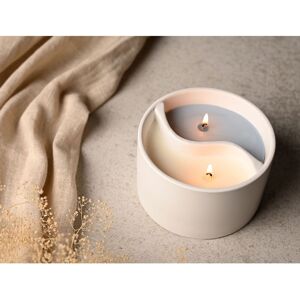 Serenity Yin Yan Relax & Revive Ceramic Candle in White White Serenity Yin Yan Relax & Revive Ceramic Candle in White White