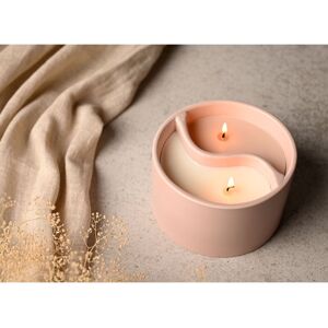 Serenity Yin Yan Breathe & Flow Ceramic Candle in White White Serenity Yin Yan Breathe & Flow Ceramic Candle in White White