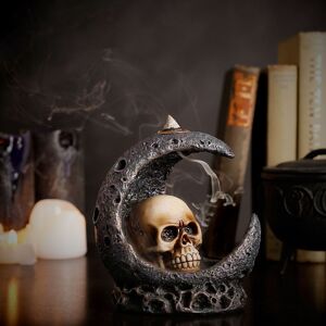 Juliana Mystic Legends Skull & Moon Backflow Incense Burner Multicolor Juliana Mystic Legends Skull & Moon Backflow Incense Burner Multicolor