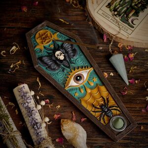 Juliana Mystic Legends All Seeing Eye Incense Burner Multicolor Juliana Mystic Legends All Seeing Eye Incense Burner Multicolor