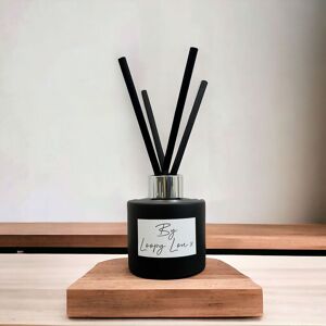 60 SECOND MAKEOVER North Pole Luxury Reed Diffuser Highly Fragranced Scented in Black Black 60 SECOND MAKEOVER North Pole Luxury Reed Diffuser Highly Fragranced Scented in Black Black