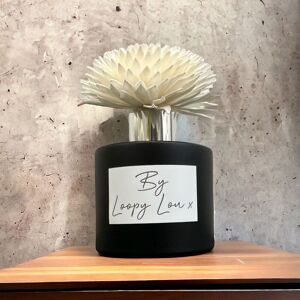 60 SECOND MAKEOVER Wood Sage & Sea Salt Luxury Flower Diffuser Highly Fragranced Scented in Black Black 60 SECOND MAKEOVER Wood Sage & Sea Salt Luxury Flower Diffuser Highly Fragranced Scented in Black Black