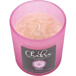 Something Special Blackberry Crown Chakra Scented Candle in Pink Pink Something Special Blackberry Crown Chakra Scented Candle in Pink Pink