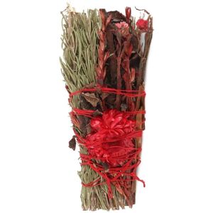 Something Different Yerba Santa Sage Plant Rosemary Smudge Stick Wand in Dark Red Dark Red Something Different Yerba Santa Sage Plant Rosemary Smudge Stick Wand in Dark Red Dark Red