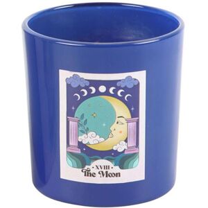 Something Different The Moon Amethyst Crystal Candle & Holder in Blue Blue Something Different The Moon Amethyst Crystal Candle & Holder in Blue Blue