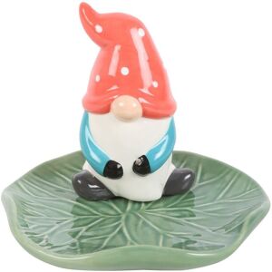 Something Different Gonk Lily Pad Incense Holder in White White Something Different Gonk Lily Pad Incense Holder in White White