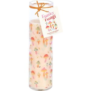 Something Different Funky Fungi Mushroom Tube Candle in Peach Peach Something Different Funky Fungi Mushroom Tube Candle in Peach Peach