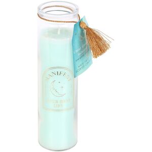 Something Different Sage Clear Quartz Tube Candle in Green Green Something Different Sage Clear Quartz Tube Candle in Green Green