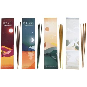Something Different Meditation Collection Incense Sticks Set (Pack of 80) Multicolor Something Different Meditation Collection Incense Sticks Set (Pack of 80) Multicolor