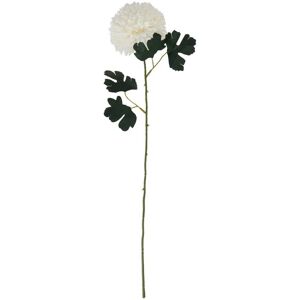Hill Interiors Chrysanthemum Artificial Flower in White White Hill Interiors Chrysanthemum Artificial Flower in White White