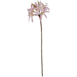 Hill Interiors The Natural Garden Collection Lily Stem Artificial Flower in Baby Pink Baby Pink Hill Interiors The Natural Garden Collection Lily Stem Artificial Flower in Baby Pink Baby Pink