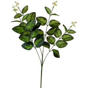 Hill Interiors Variegated Artificial Plant in Green Green Hill Interiors Variegated Artificial Plant in Green Green
