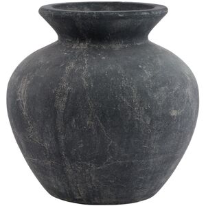 Hill Interiors Amalfi Vase in Grey Grey Hill Interiors Amalfi Vase in Grey Grey