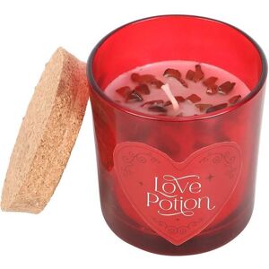 Something Different Love Potion Raspberry Crystal Chips Scented Candle in White White Something Different Love Potion Raspberry Crystal Chips Scented Candle in White White