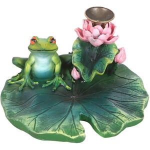 Something Different Lily Pad Backflow Incense Burner - Incense Burner Something Different Lily Pad Backflow Incense Burner - Incense Burner