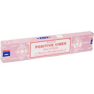 Satya Positive Vibes Incense Cones (Pack of 12) in Brown Brown Satya Positive Vibes Incense Cones (Pack of 12) in Brown Brown