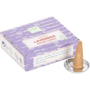 Satya Lavender Incense Cones (Pack of 12) in Brown Brown Satya Lavender Incense Cones (Pack of 12) in Brown Brown