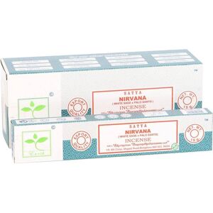 Satya Nirvana Earth Incense Sticks (Pack of 6) in Brown Brown Satya Nirvana Earth Incense Sticks (Pack of 6) in Brown Brown