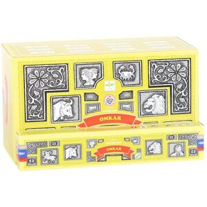 Satya Omkar Super Hit Incense Sticks (Pack of 12) in Brown Brown Satya Omkar Super Hit Incense Sticks (Pack of 12) in Brown Brown