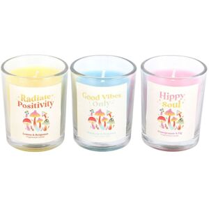 Something Different Funky Fungi Mushroom Votive Candles (Pack of 3) Multicolor Something Different Funky Fungi Mushroom Votive Candles (Pack of 3) Multicolor