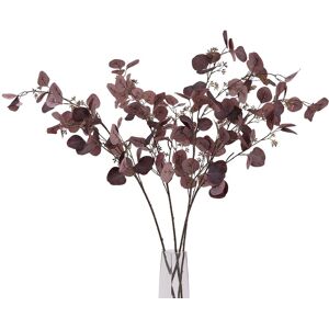 Hill Interiors Berried Eucalyptus Artificial Flower in Burgundy Burgundy Hill Interiors Berried Eucalyptus Artificial Flower in Burgundy Burgundy