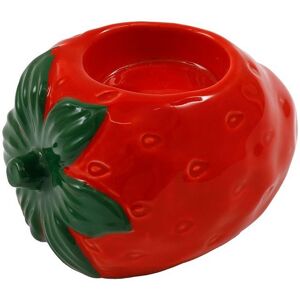 Something Different Tealight Strawberry Candle Holder in Red Red Something Different Tealight Strawberry Candle Holder in Red Red