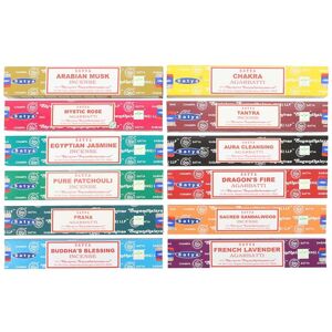 Something Different Satya Fragranced Incense Sticks (Pack of 12) Multicolor Something Different Satya Fragranced Incense Sticks (Pack of 12) Multicolor
